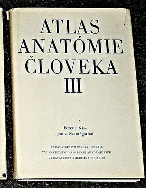 Atlas anatómie človeka = Atlas anatomiae corporis humani. Zv. III, Nervový systém. Angiológia. Zmyslové orgány