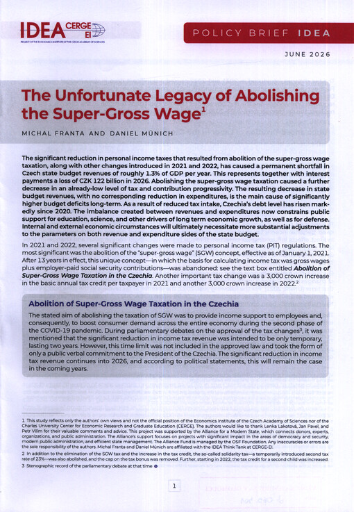 The unfortunate legacy of abolishing the super-gross wage