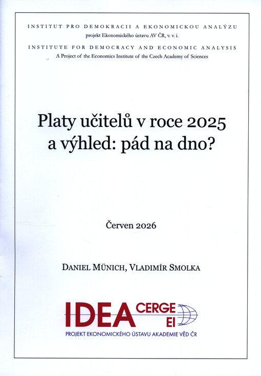Platy učitelů v roce 2025 a výhled: pád na dno?
