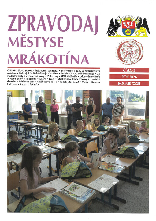 Zpravodaj městyse Mrákotína