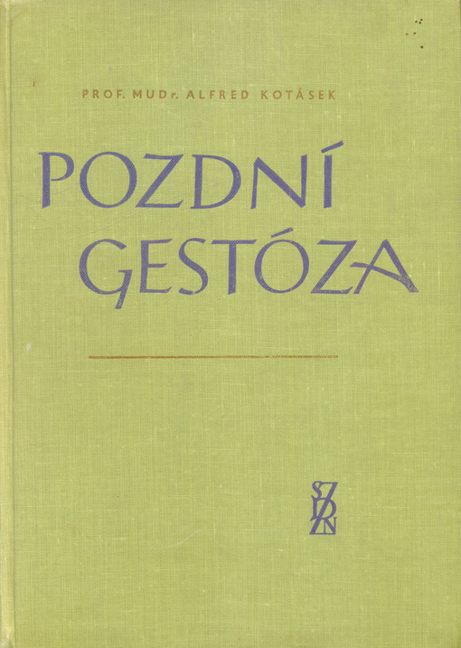 Pozdní gestóza