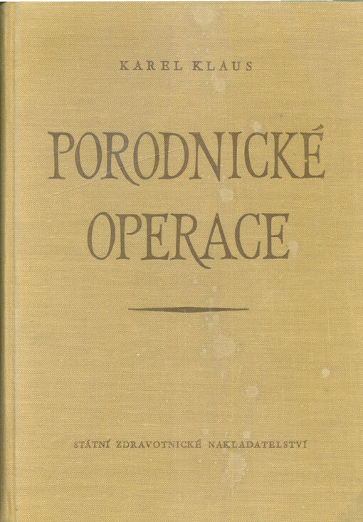 Porodnické operace