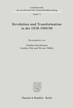 Revolution und Transformation in der DDR 1989/90