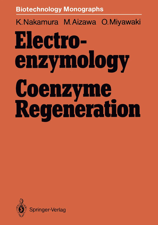 Electro-enzymology :coenzyme regeneration