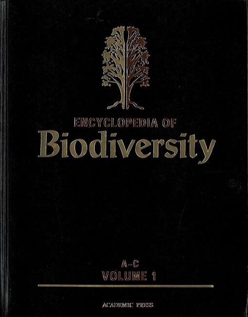 Encyclopedia of biodiversity
