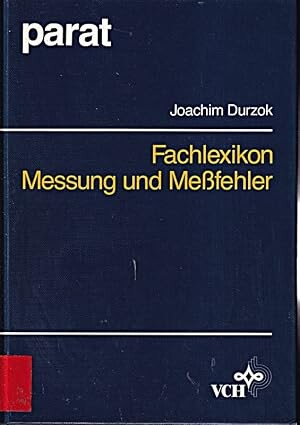 Fachlexikon Messung und Meßfehler