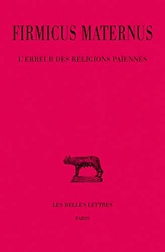 L'erreur des religions païennes