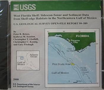 West Florida shelfsidescan-sonar and sediment data from shelf-edge habitats in the northeastern Gulf of Mexico