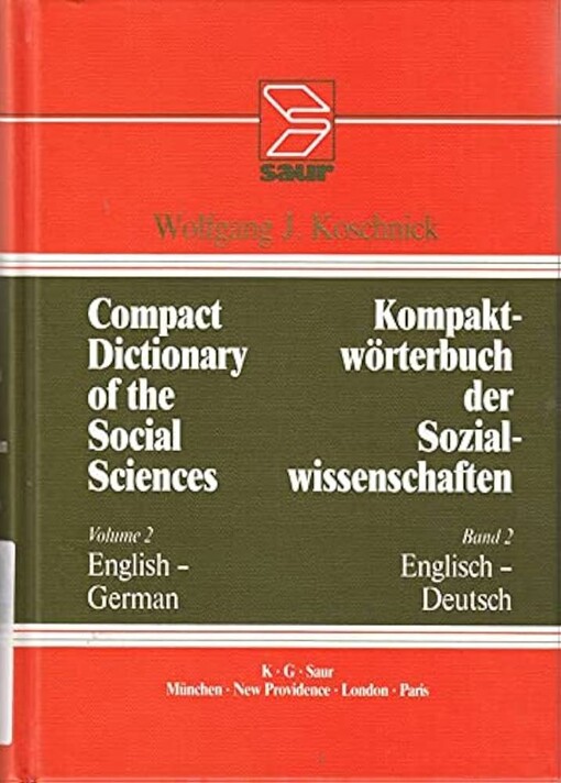 Compact dictionary of the social sciences =