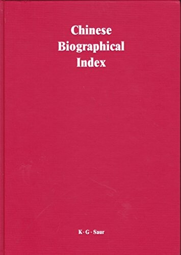 Chinese biographical index =