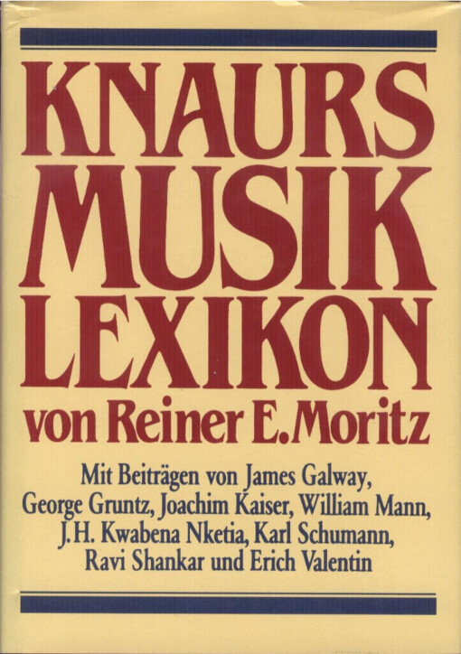 Knaurs Musiklexikon
