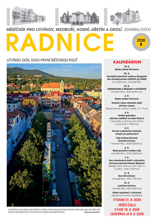 Radnice : čtrnáctideník pro Litvínov, Meziboří, Lom a okolí