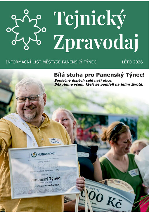 Tejnický zpravodaj : informační list zastupitelstva městyse Panenský Týnec