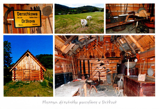 Muzeum dřevěného porculánu v Držkové