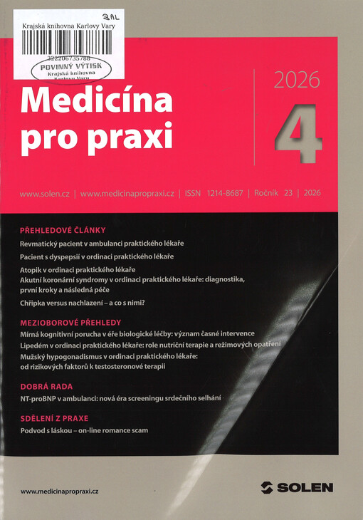 Medicína pro praxi : časopis praktických lékařů