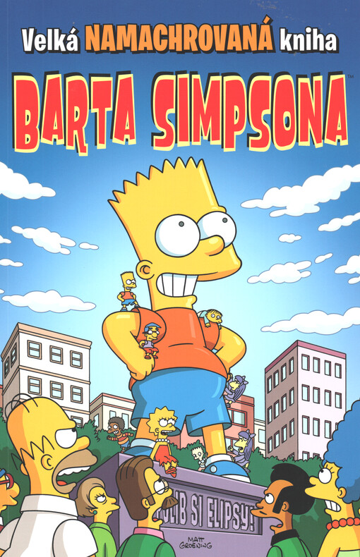 Velká namachrovaná kniha Barta Simpsona