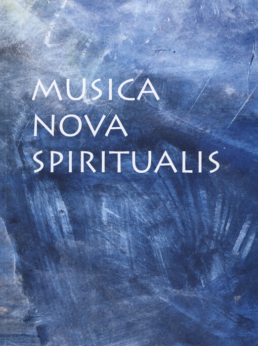 Musica nova spiritualis : partitúry