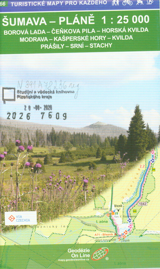 Šumava - Pláně : Borová Lada, Čeňkova pila, Horská Kvilda, Modrava, Kašperské Hory, Kvilda, Prášily, Srní, Stachy
