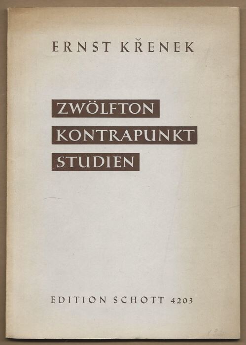Zwölfton-Kontrapunkt-Studien