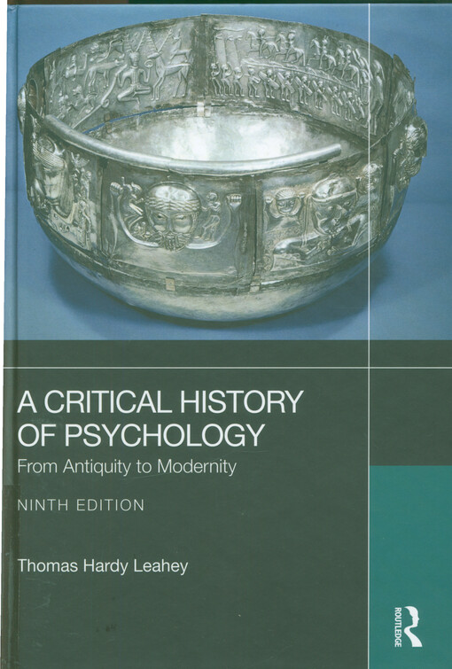 A Critical History of Psychology : from Antiquity to Modernity