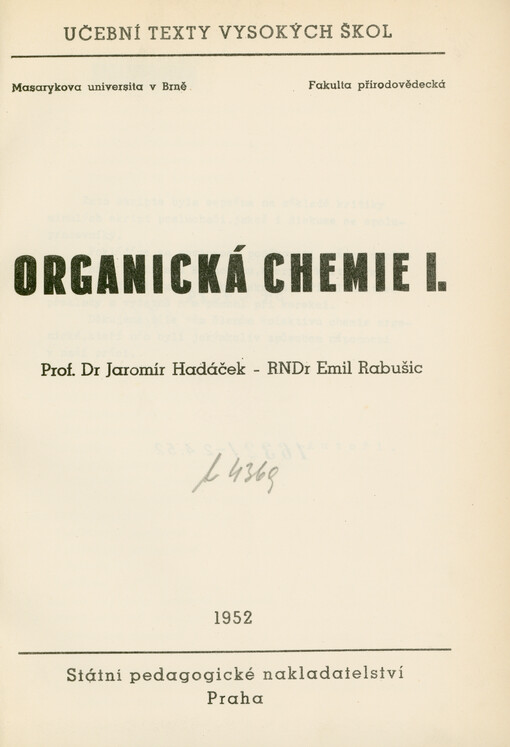 Organická chemie