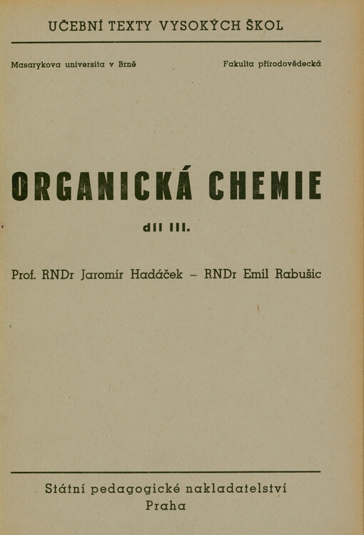 Organická chemie