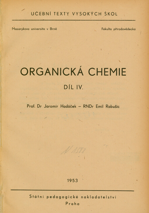 Organická chemie