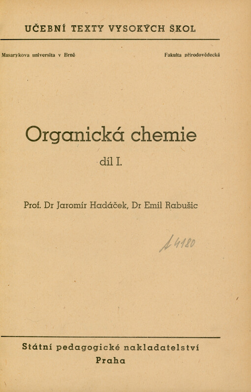 Organická chemie