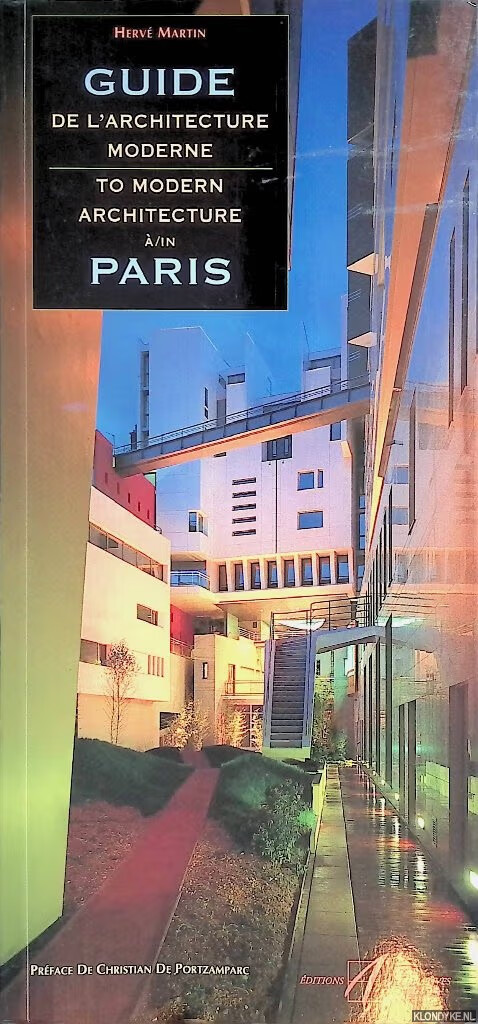 Guide de l'architecture moderne à Paris =Guide to modern architecture in Paris
