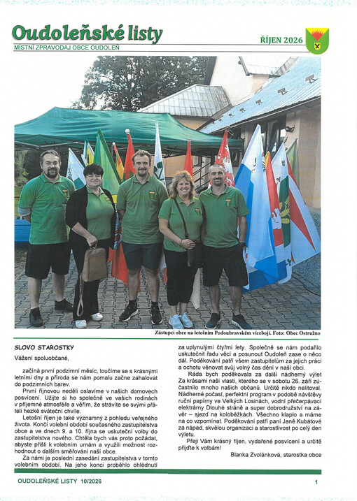 Oudoleňské listy