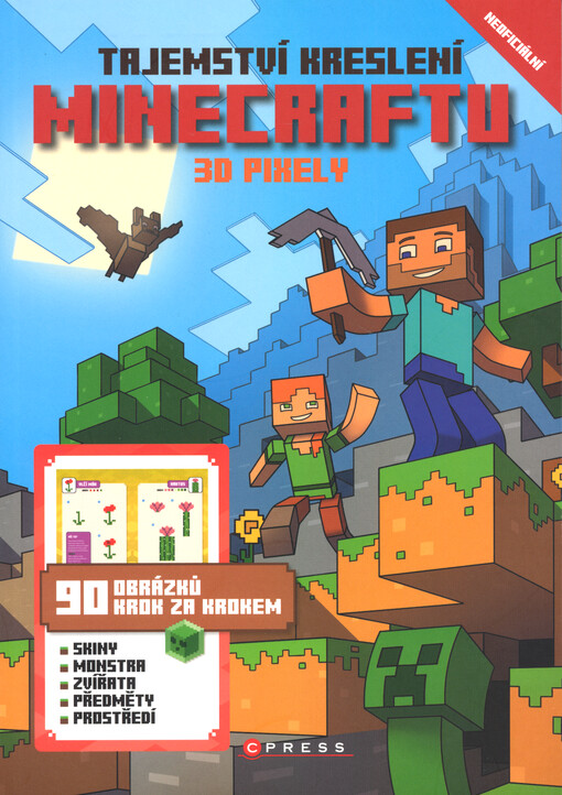 Tajemství kreslení Minecraftu : 3D pixely