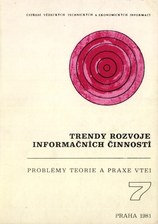 Trendy rozvoje informačních činností :Sborník prací