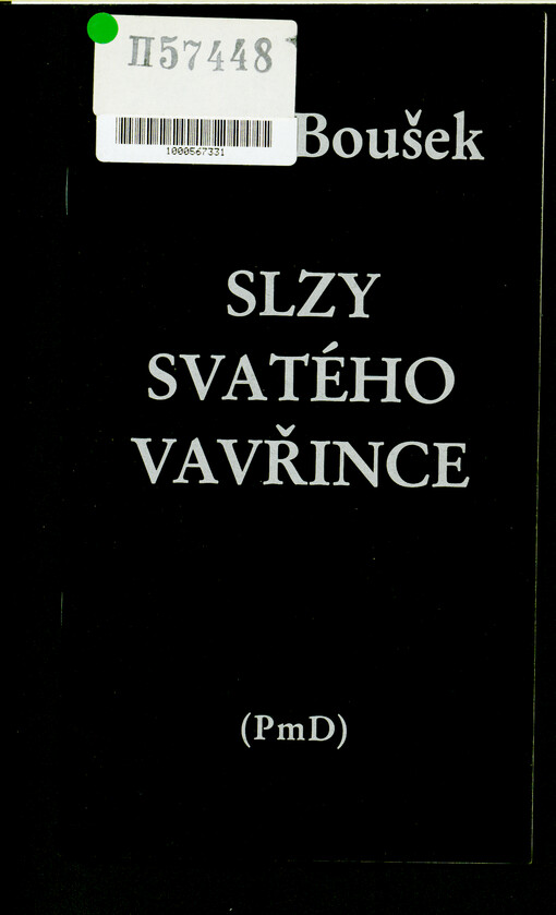 Slzy svatého Vavřince : (básně z diářů)