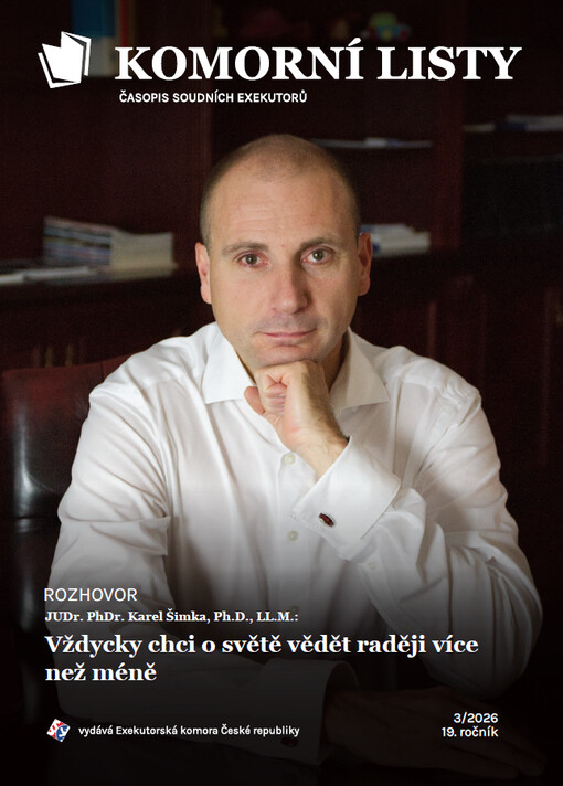Komorní listy : časopis soudních exekutorů