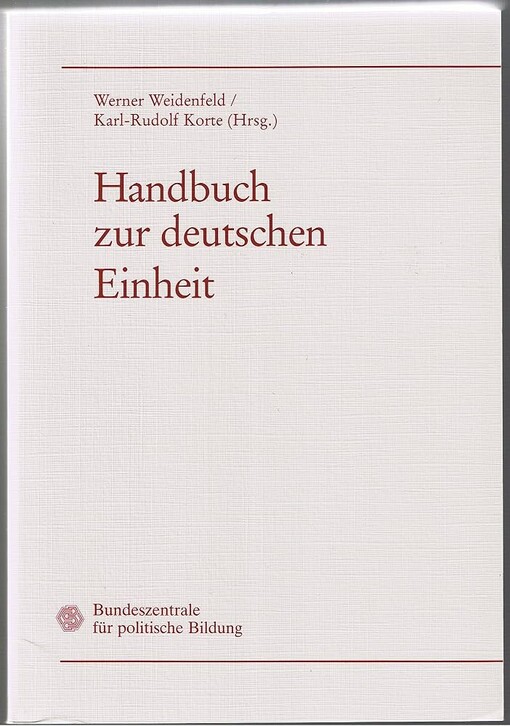 Handwörterbuch zur deutschen Einheit
