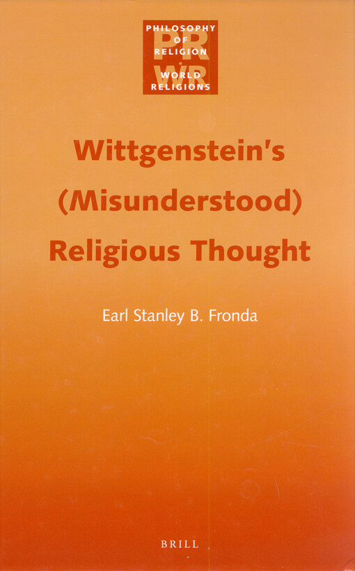 Wittgenstein's (misunderstood) religious thought