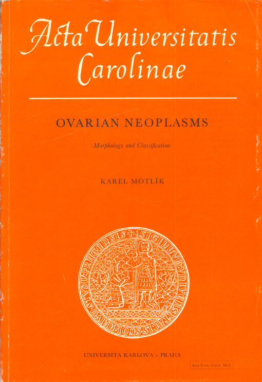 Ovarian neoplasms : morphology and classification