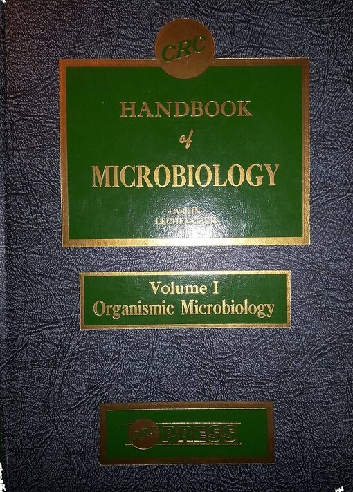 Handbook of microbiology.Vol. 1,Organismic microbiology