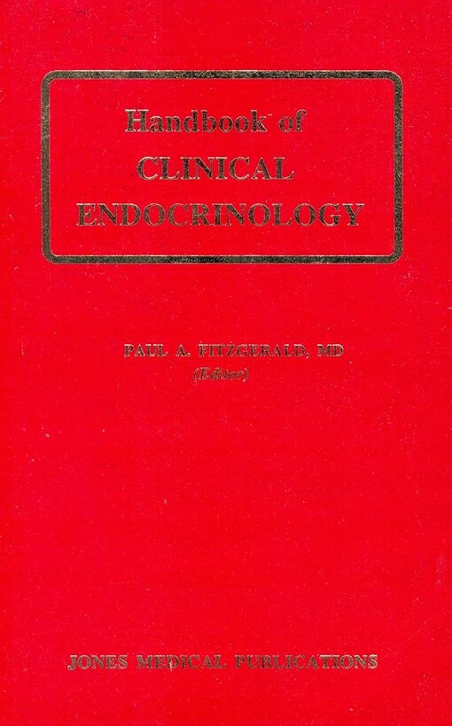 Handbook of clinical endocrinology