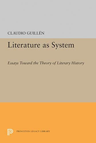 Literature as system :essays toward the theory of literary history