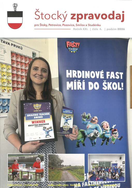 Štocký zpravodaj : místní zpravodaj pro Štoky, Petrovice, Pozovice, Smilov a Studénku