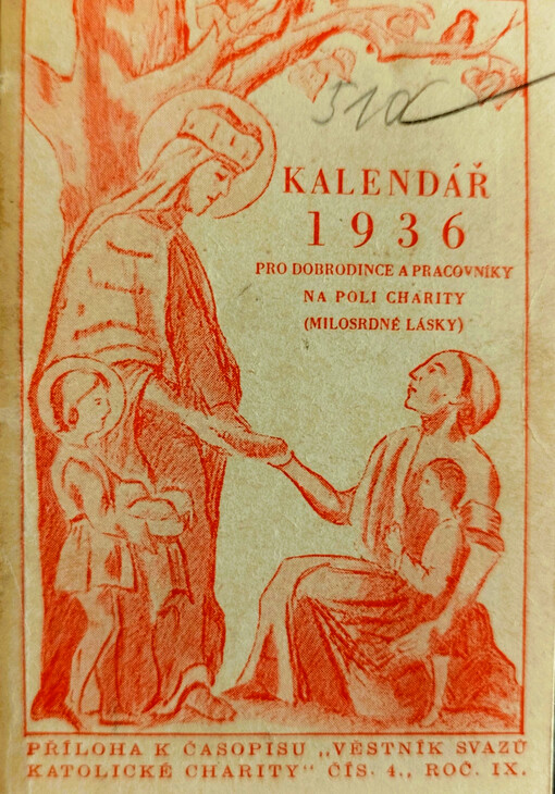 Kalendář pro dobrodince a pracovníky na poli charity