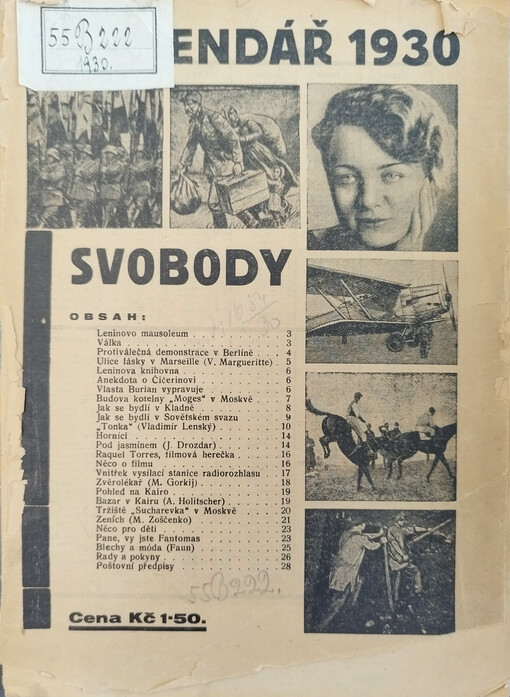   Kalendář Svobody