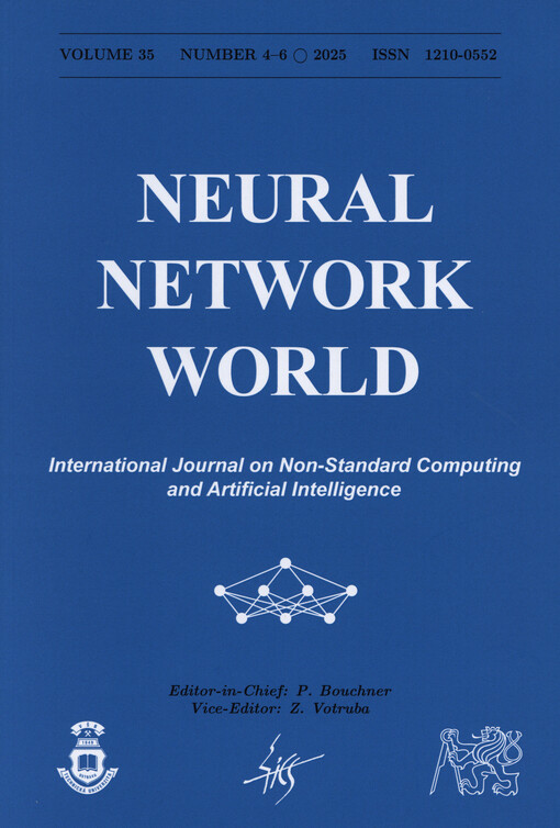 Neural network world : international journal on neural and mass-parallel computing and information systems