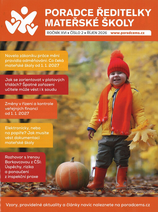 Poradce ředitelky mateřské školy : aktuální informace a praktické rady pro řízení mateřské školy