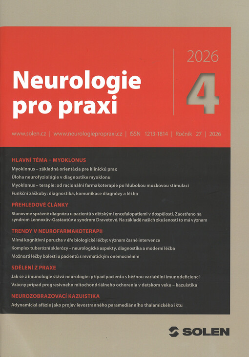 Neurologie pro praxi
