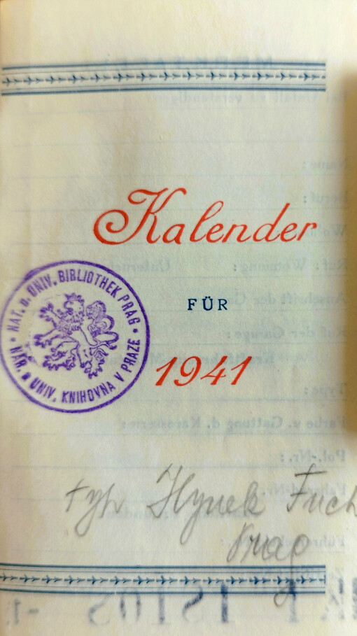   Kalendar Für das Jahr 