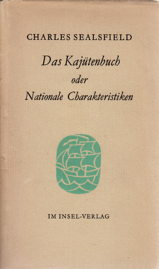 Das Kajütenbuch, oder, Nationale Charakteristiken