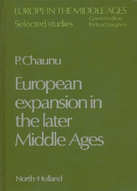 European Expansion in the Later Middle Ages