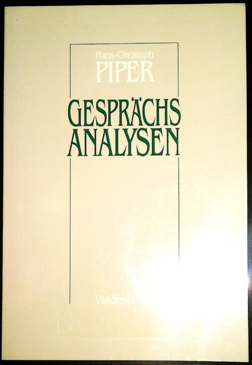 Gesprächsanalysen